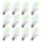 Luxrite A19 LED Light Bulbs 9W 60W Equivalent 800LM 5CCT 2700K-5000K Dimmable E26 Base, 12PK LR21475-12PK - alternate 1